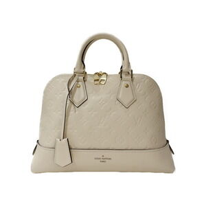 Louis Vuitton Neo Alma Empreinte Cream White Handbag Shoulder Bag Strap Key